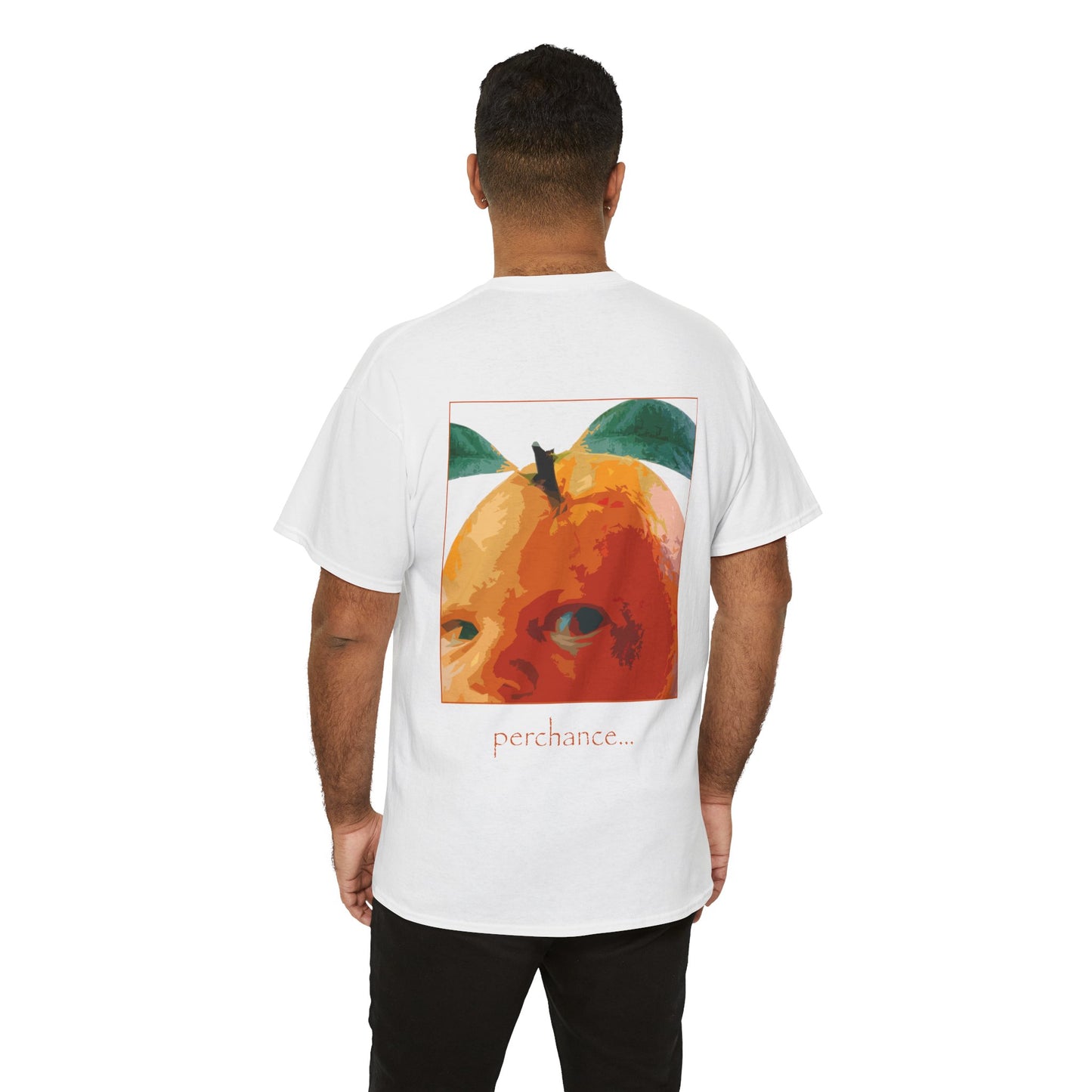 Perchance - Orange Baby Tee