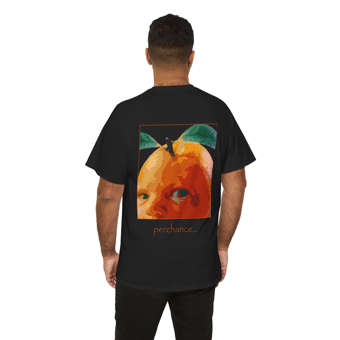 Perchance - Orange Baby Tee