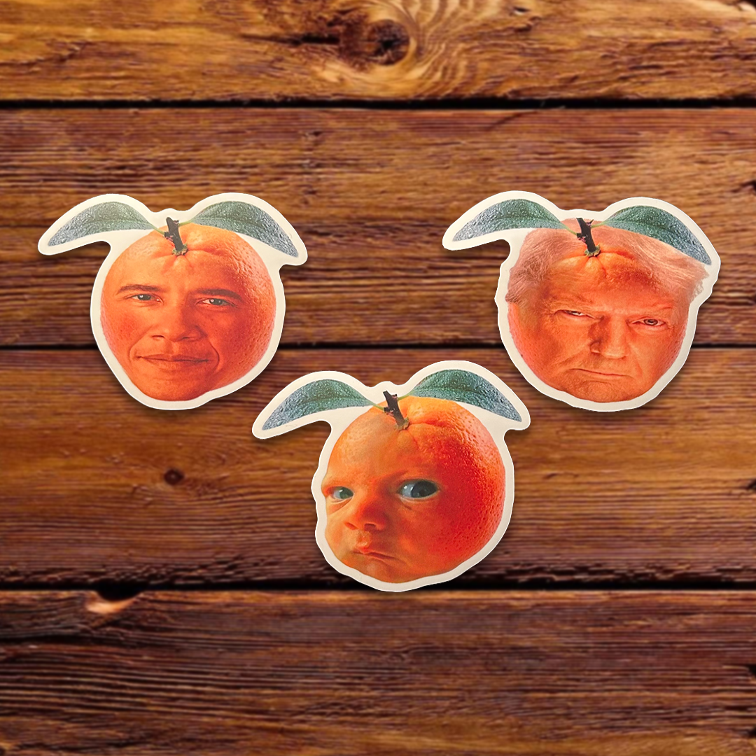 Orange Lads Sticker Pack